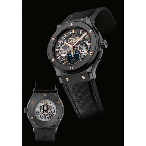 gold-pointer-hublot-Replica-Watches