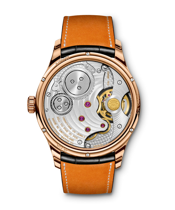 2N Pattern H movement IWC Portugieser Tourbillon Hand-wound