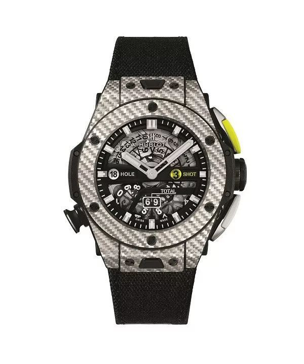 Exquisite Hublot Big Bang Fake Watches With White Leather Straps For Golf Sports