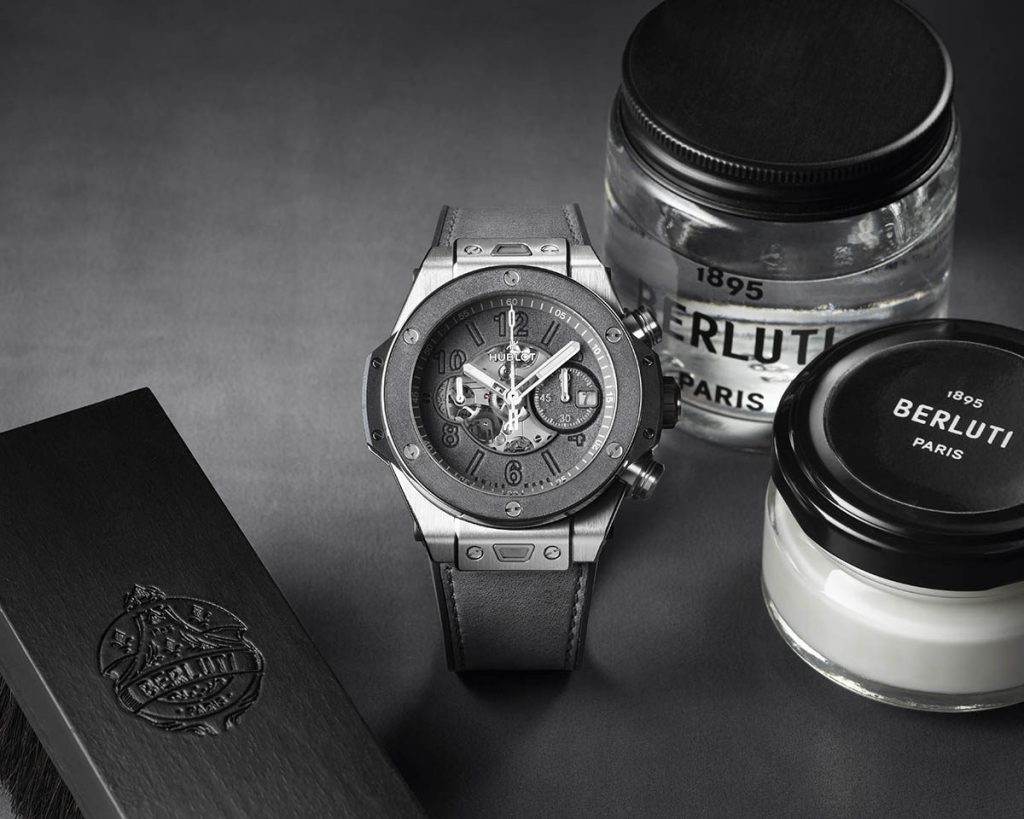 The Launch Of The UK Swiss Replica Hublot Big Bang Unico Berluti Aluminio Online