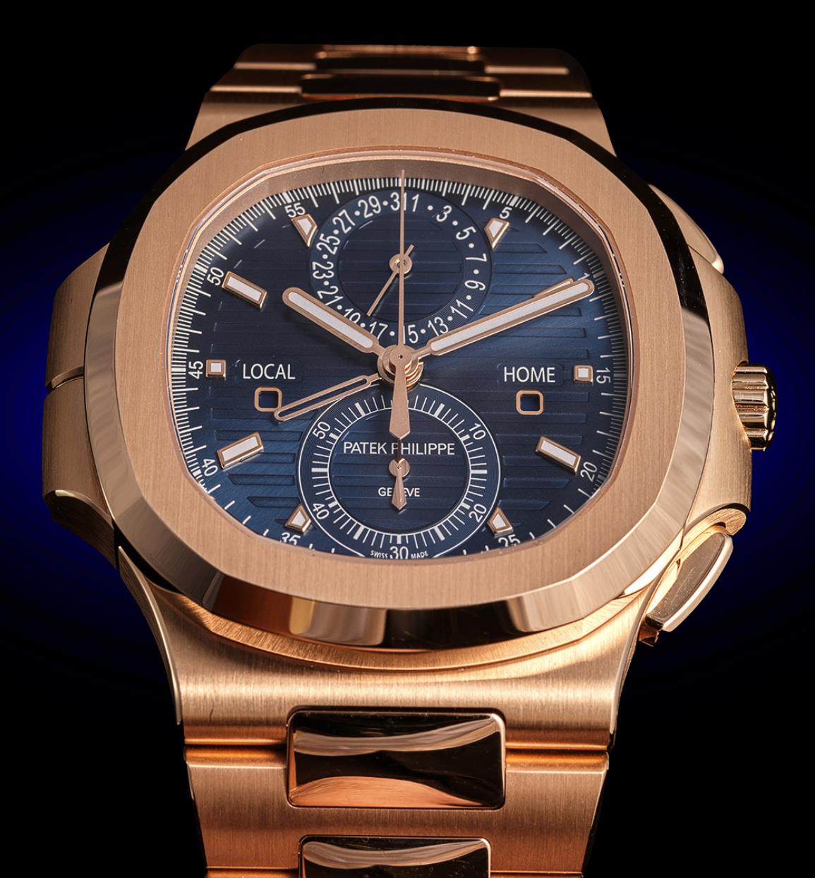 Review: The UK New Luxury Replica Patek Philippe Nautilus Travel Time Chronograph Ref. 5990/1R