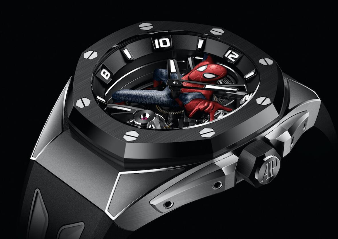 Audemars Piguet Joins Forces With Marvel For AAA Perfect Audemars Piguet Royal Oak Concept Tourbillon “Spider-Man” Fake Watches UK