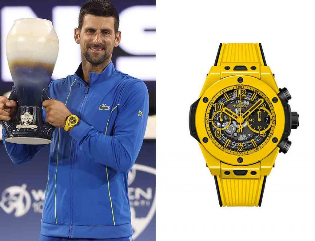 A Look At Novak Djokovic’s UK Luxury Replica Watches During The 2023 Tennis Season