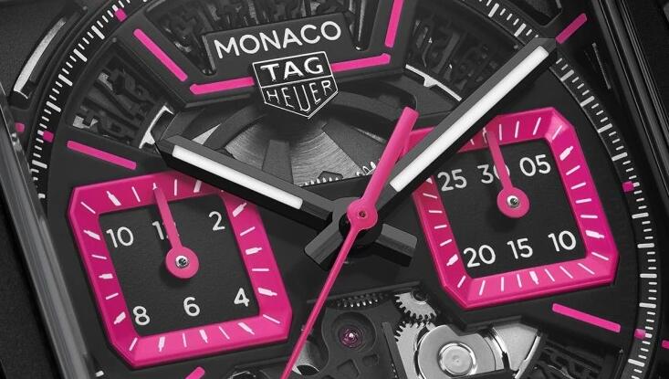 TAG Heuer Pays A Playful Tribute To The Vibrancy Of Las Vegas With The Latest UK Luxury Swiss Replica TAG Heuer Monaco Chronograph Watches